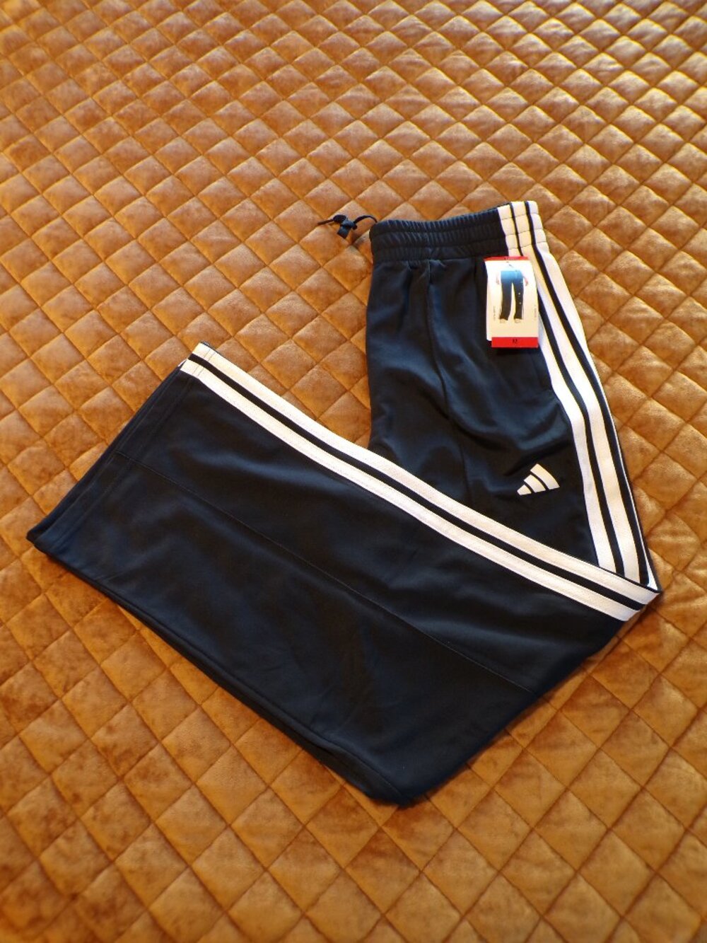 adidas NWT - 3-STRIPES Women's Tri Pant Aurink (Dark Blue) Medium